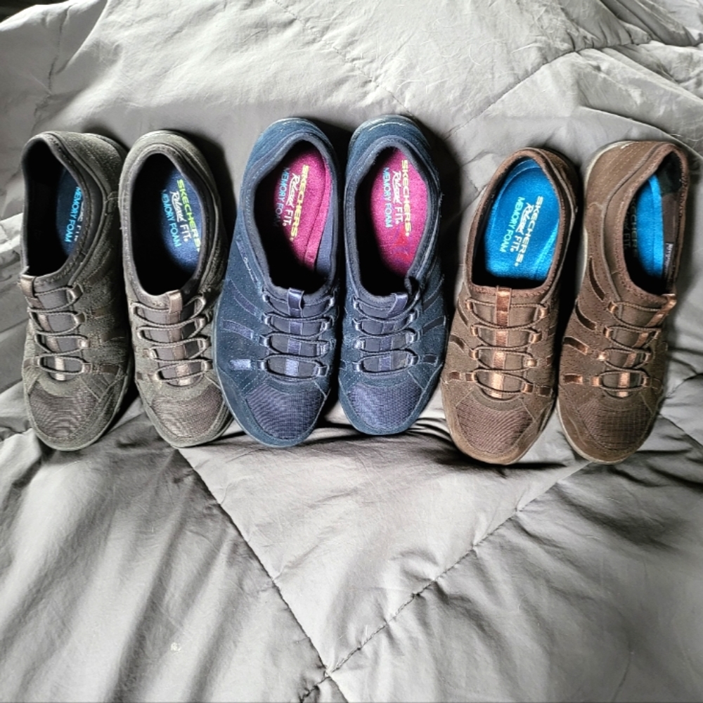 Skechers Relaxed Fit Memory Foam Shoes